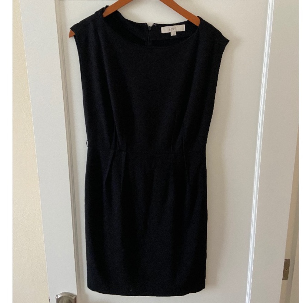 5/$25 BLACK LOFT DRESS SZ 8